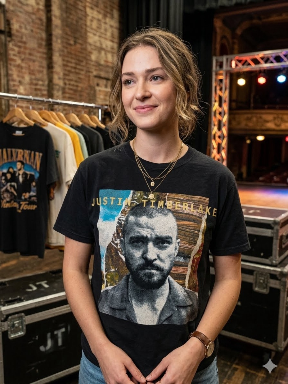Authentic Justin Timberlake Official Man of the Woods Tour Merch Shirt Small